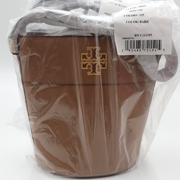 Tory Burch Britten Bucket Bag - Picture 11 of 12